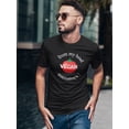 thumbnail image 2 of From My Head Vegan Tomatoes Men Black T-Shirt, Male Large, 2 of 4