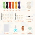 thumbnail image 2 of Dalrosia 6 Set DIY Macrame Christmas Gnomes Santa Claus Kit DIY Macrame Santa Claus for Christmas Tree Decor Christmas Tree Hanging Gnomes Santa Elf Instructions Included Holiday Decor, 2 of 6