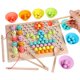 thumbnail image 2 of Wooden Kids Toys Hands Brain Training Clip Beads Puzzle Board Math Game Baby Early Educational Toys For Children heqiyong LED, 2 of 2