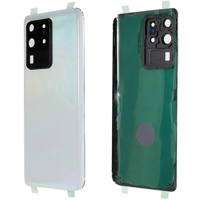 Compatible with Samsung Galaxy S20 Ultra 4G 5G G988 Battery Case with Sticker Camera Lens Cover