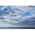 thumbnail image 2 of Bibikow, Walter 18x13 White Modern Wood Framed Museum Art Print Titled - Canary Islands-La Palma Island-Puerto Naos-dramatic sky and view towards El Hierro Island, 2 of 4