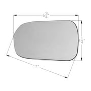 Auto Parts Avenue Replacement Driver Side Mirror Glass Non-Heated W/O Backing Plate for 99-02 Honda Accord Sedan