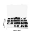 thumbnail image 3 of Allen Head Screw Set Internal Hex Drive Screws Assortment Kit for Door Handles 660PCS Hardware Tools, 3 of 7
