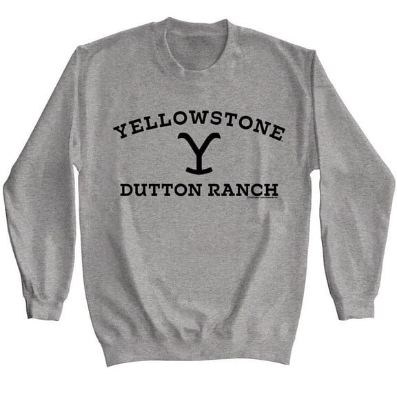 Yellowstone Dark Logo Graphite Heather Sweatshirt