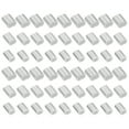 thumbnail image 2 of 180Pcs Aluminum Steel Wire Rope Loop Sleeves 8-shaped Hole Sleeves (Silver), 2 of 5
