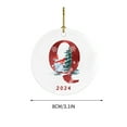 Skegnu Christmas Decorations 2024 New 26 Letter Christmas Snowman