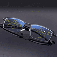 thumbnail image 3 of MAINYU Anti-blue Light Reading Glasses Smart Zoom Progressive Multi-Focus Computer Readers for Women Men Rectangular Eyewear Lightweight Magnification Presbyopia Eyeglasses, 3 of 7