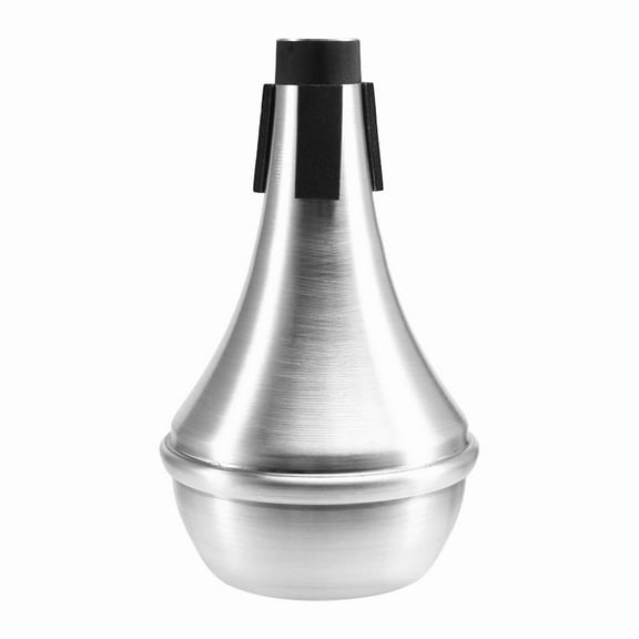 1 x trumpet practice mute-Silver