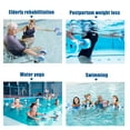 thumbnail image 4 of 1Pcs Water Dumbbells Water Aerobics For Pool Fitness Exercise Lightweight Resistance Aquatic Dumbbell Pool Barbells 10.7*5.9In, 4 of 16