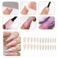 thumbnail image 5 of RAGUPEL 24Pcs Glue on Nails for Women,Silver Sequins Stiletto Press on Nails,Glossy Full Cover Nail Tips,Cute Nails for Parties,Gatherings and Photo Shoots,Style3, 5 of 7