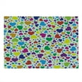 thumbnail image 2 of Love Cutting Board, Hearts Rainbow Vibrant Colors Love Honeymoon Theme Joyful Fun Cheering Art Print, Decorative Tempered Glass Cutting and Serving Board, Large Size, Multicolor, by Ambesonne, 2 of 5