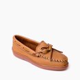 thumbnail image 5 of Minnetonka Women's Moosehide Fringed Kiltie Moccasins, Natural, 6 W US, 5 of 6