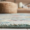 thumbnail image 4 of SAFAVIEH Blossom Greta Floral Area Rug, Blue/Rust, 6' x 6' Round, 4 of 7