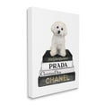 thumbnail image 2 of Stupell Industries Maltese Dog Glam Pet Fashion Bookstack ,24 x 30, Design by Amanda Greenwood, 2 of 5