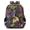 Black, variant on Vintage Bird Travel Backpack for Adults, Multi-Functional Casual Daypack with Adjustable Shoulder Straps, Purple Grapes Laptop Bag for Work Outdoor