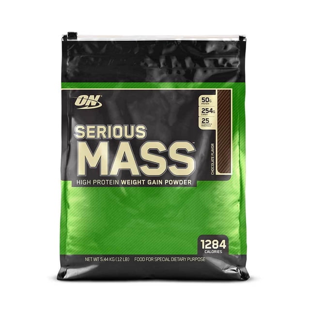 Proteína ON Serious Mass Chocolate (Bote 12 LB) Optimum Fitness Town 1031914