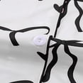 thumbnail image 4 of Emy Dola S-2XL Women Summer Pajamas Set Short Sleeve Button Down Loungewear Sets 2 Pieces Pjs Set Bowknot Valentine's Sleepwear, 4 of 7