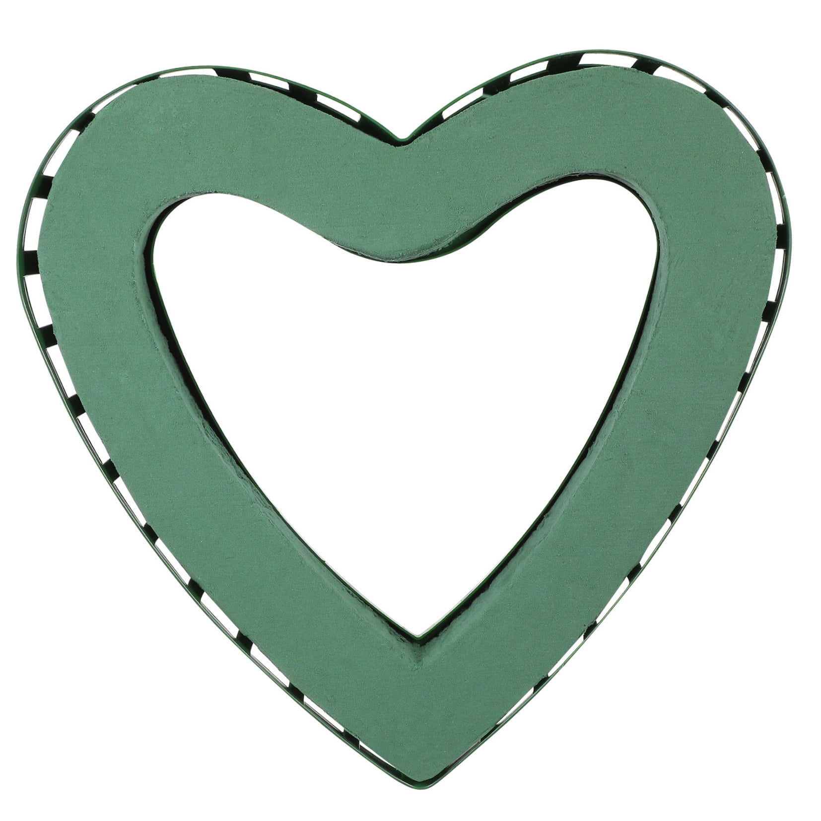 BESTYASH Heart Shaped Floral Holder with Strong Cup for Wedding, Party, and Event Flower Arrangements