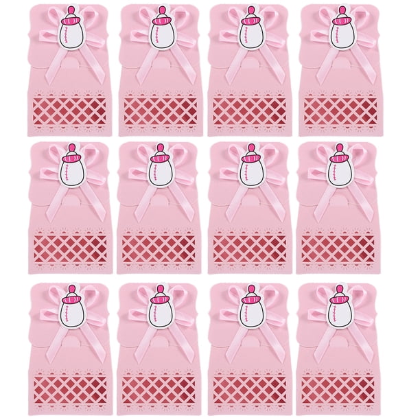 KAKOWELY 12 cajas de golosinas de dibujos animados, cajas de regalos para fiestas, cajas de dulces para baby shower, cajas de dulces de papel