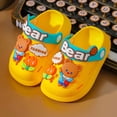 thumbnail image 3 of Dakaela 6M-6Y Toddler Garden Clogs Boys Girls Slip on Water Shoes Summer Lightweight Outdoor Baby Cute Slides Sandals for Beach Pool Yellow, 3 of 6