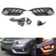 thumbnail image 4 of Gwong Autos 5pcs / set Funda de luz de niebla Parachoques izquierdo derecho ABS Guía de aire Grille para Honda 10th Civic Mustang 16-18 Gwong 24012101, 4 of 6