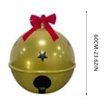 thumbnail image 3 of Inflatable Christmas Ball Bow Bells Ornament 24in PVC Easy Inflate Deflate Hanging Tree Yard Decoration Holiday Set Weatherproof Reusable Foldable Safe for Kids Family Indoor Outdoor Festive Decor, 3 of 5