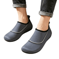 thumbnail image 2 of Domuza Unisex Quick-Dry Water Shoes, Breathable Barefoot Aqua Socks, Non-Slip Lightweight Footwear for Swimming Beach Pool Yoga Surfing Cruise and Outdoor Activities Gray 9（EU-42）, 2 of 5