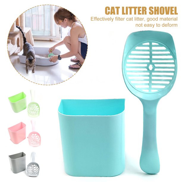 Shulemin Cat Litter Shovel,Cat Litter Shovel Effective Laborsaving