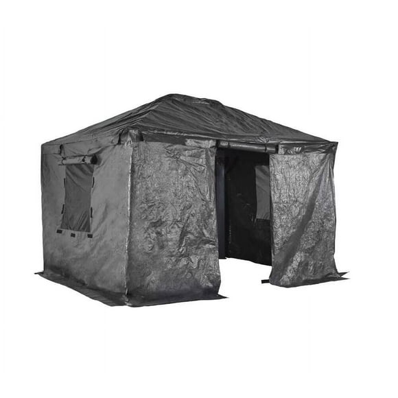 Sojag Gazebo Accessories 12' x 20' Universal Winter Cover for Outdoor Sun Shelters and Gazebos, Gray