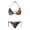 American Flag Graffiti Design, variant on Belize Flag Bikinis Swimsuit for Summer Beach, Two Piece Swimsuit Drawstring Sexy