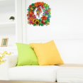 thumbnail image 1 of 5D DIY Diamond Wreath Wall Garland Christmas Flower Wreath Embroidery s Wreath for Home Decor naranja Macarena Kits de pintura de diamantes, 1 of 7