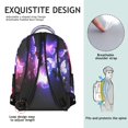 thumbnail image 5 of Cute Lightweight School Backpack with Tropical Flowers and Colorful Butterfly Prints, Perfect for Everyday Travel and Style, 5 of 6