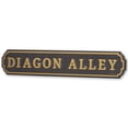 thumbnail image 2 of Decoración de pared de madera de Harry Potter Diagon Alley, 16 x 3 cm, Open Road, 2 of 7