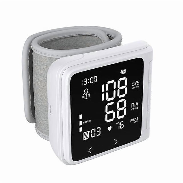 Blood Pressure Monitor, Electronic Upper Arm Blood Pressure Monitor with Arrhythmia Detection, Large Screen and 2*99 Memory Spaces.