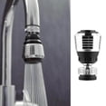thumbnail image 3 of Bathroom Water Faucet Bubbler Water Saving 360 Rotate Faucet Nozzle 1pcs Shower, 3 of 5