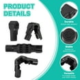thumbnail image 3 of Uxcell Stop Peg Lock, Pegboard Hooks Anti Theft Lock for Mobile Accessories Shop Black 4 mm, 3 of 7