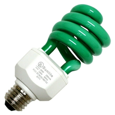 

Sunlite 05512 - SL24/G 24W GREEN SWIRL Colored Compact Fluorescent Light Bulb