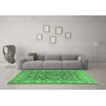 thumbnail image 3 of Ahgly Company Indoor Round Persian Emerald Green Traditional Area Rugs, 6' Round, 3 of 4