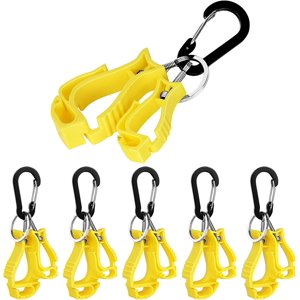 EcoNesxp 6 Piece Gant Clip Set Gants pour le travail Gants Travaux de construction pour les lunettes Gants Casques