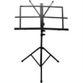 thumbnail image 4 of ChromaCast Folding Metal Music Stand Performance Pack (CC-MSTAND-KIT-1) with Carry Bag, Music Sheet Clip and Clip On Adjustable Light, 4 of 13