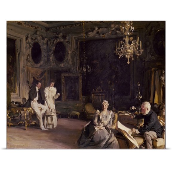 Great BIG Canvas | Rolled John Singer (1856-1925) Sargent Poster Print entitled An Interior in Venice, 1899