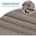 thumbnail image 4 of Housse de Coussin Extensible pour Canapé 1 Pce (1 Ivoire), 4 of 6