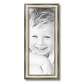 thumbnail image 2 of ArtToFrames 8" x 20" Antique Silver Panel Picture Frame, 8x20 inch Silver Wood Poster Frame (WOM-4760), 1 Pack, 2 of 7