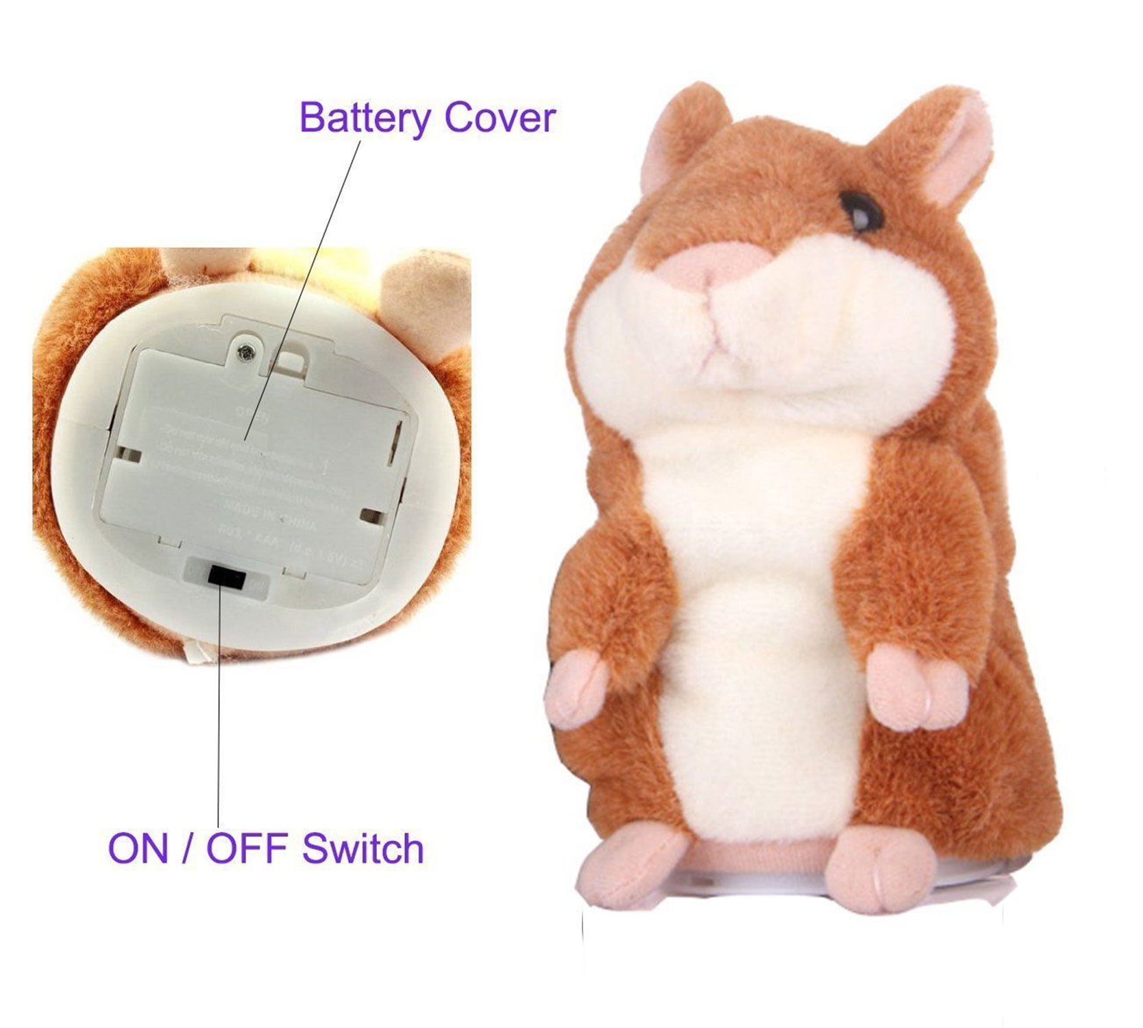 battery hamster toy