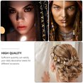 thumbnail image 2 of MasteelfCA 210Pcs Dreadlocks Hairpins Metal Shell Hair Decorations Spring Ring Headdress, 2 of 7