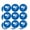 Opaque, variant on Superman 2025 New Logo White Planner Calendar Scrapbooking Crafting Stickers - 50 1" Opaque Stickers