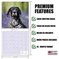 thumbnail image 4 of MegaCalendars 2026-2027 German Shorthair Pointer Wall Calendar, 12x12 Bonus Month Monthly Planner, Made in USA, 4 of 8