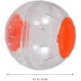 thumbnail image 5 of Pelota de hámster para correr, pelota de ejercicio, minipelota para correr alrededor de una mascota pequeña, color naranja, 5 of 5
