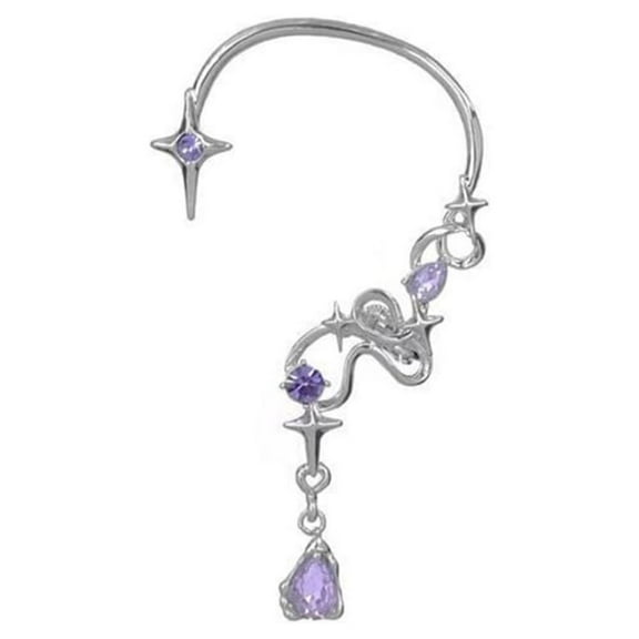 YIEMEEN Non Piercing Ear Clips Wrap Earrings Around Ear Earrings Hook Without Pierced