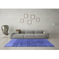 thumbnail image 3 of Ahgly Company Indoor Rectangle Oriental Blue Industrial Area Rugs, 8' x 12', 3 of 4